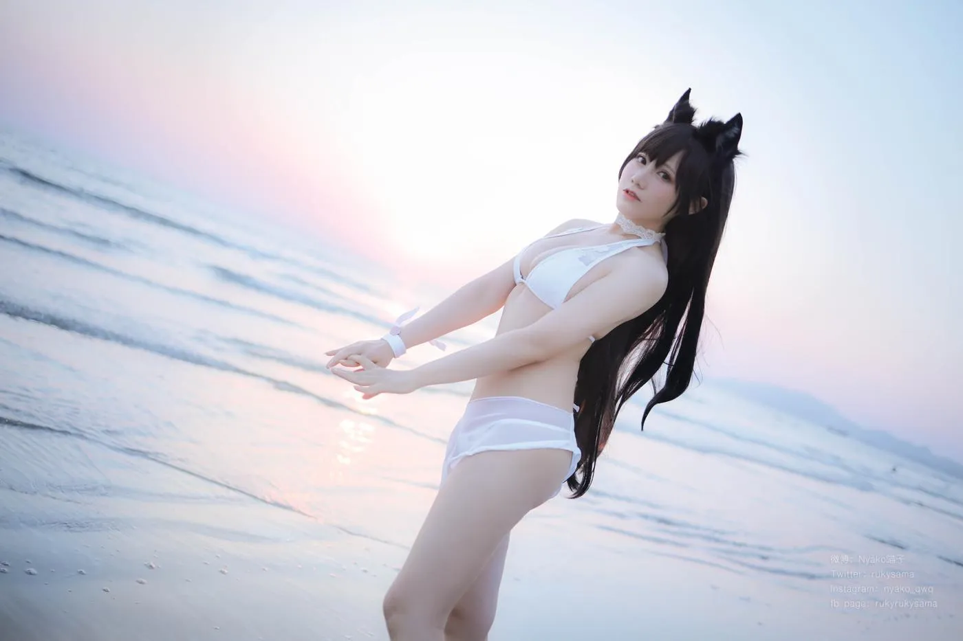 Nyako喵子 – NO.16 爱宕泳装 [25P]插图1